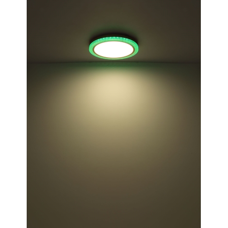 Globo - LED RGBW Prigušiva stropna svjetiljka LED/20W/230V 2700-6500K + daljinski upravljač