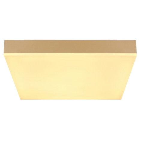 Globo - LED Stropna svjetiljka LED/18W/230V 30x30 cm zlatna
