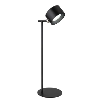 Globo - LED Prigušiva stolna lampa na dodir 4u1 LED/4W/5V 3000/4000/5000K 1200 mAh crna