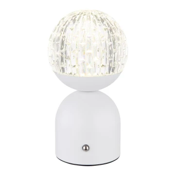 Globo - LED Prigušiva stolna lampa na dodir LED/2W/5V 2700/4000/65000K 1800 mAh bijela