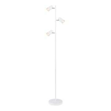 Globo - Podna lampa 3xGU10/5W/230V bijela