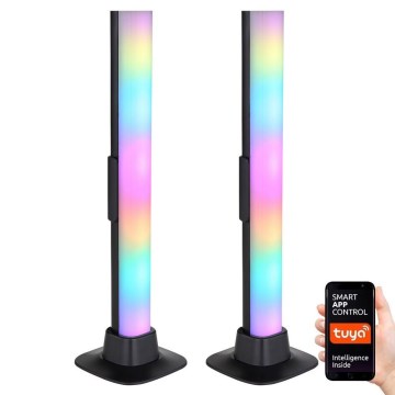 Globo RGB- SET 2x LED RGB Prigušiva stolna lampa 2u1 LED/2W/5V USB Wi-Fi Tuya