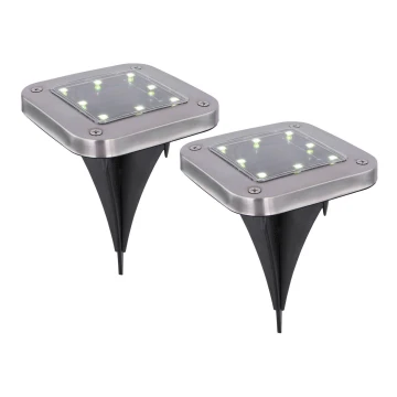 Globo - SET 2x LED Solarna svjetiljka LED/0,8W/1,2V IP44