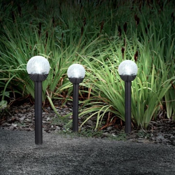 Globo - SET 3x LED Solarna lampa LED/1,2V IP44