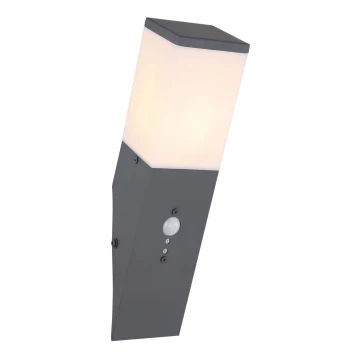 Globo - Vanjska zidna svjetiljka sa senzorom 1xE27/15W/230V IP44