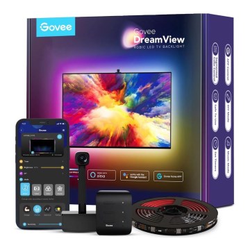 Govee - DreamView TV 75-85" SMART LED s pozadinskim osvjetljenjem RGBIC Wi-Fi + daljinski upravljač