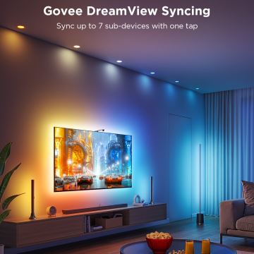 Govee - SET 2x Backlight TV 55-65" SMART LED s pozadinskim osvjetljenjem RGBICW Wi-Fi