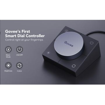 Govee - SET 2x Smart Gaming Wi-Fi LED RGBIC Paneli + Smart Dual + daljinski upravljač