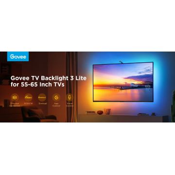 Govee - TV Backlight 3 Lite TV 55-65" SMART LED pozadinsko osvjetljenje RGBICW Wi-Fi IP67 + daljinski upravljač