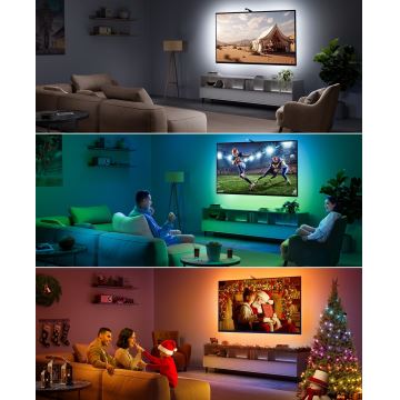 Govee - TV Backlight 3 Lite TV 75-85" SMART LED pozadinsko osvjetljenje RGBICW Wi-Fi IP67 + daljinski upravljač