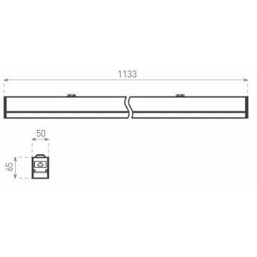 Greenlux GXPR068 - LED Fluorescentna svjetiljka PROFI LINEAR II LED/36W/230V 4000K