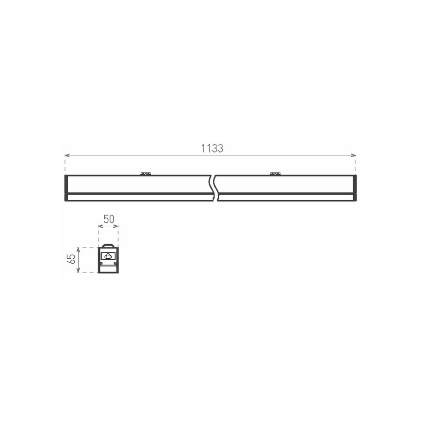 Greenlux GXPR068 - LED Fluorescentna svjetiljka PROFI LINEAR II LED/36W/230V 4000K