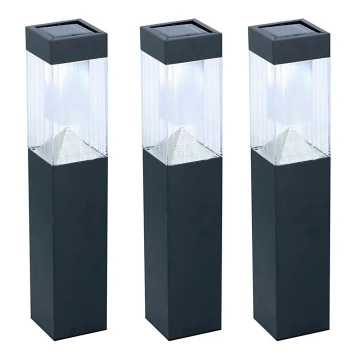 Grundig - SET 3x Solarna lampa LED/1,2V 6,5x35,5cm