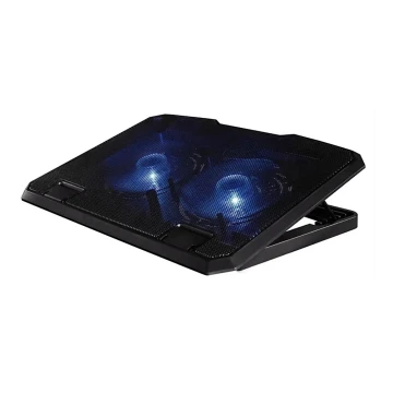 Hama - Podloga za hlađenje laptopa 2x ventilator USB crna