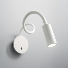 Ideal Lux - LED Fleksibilna lampica FOCUS LED/3,5W/230V CRI 90 bijela