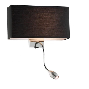 Ideal Lux - LED Fleksibilna svjetiljka 1xE27/60W + 1xLED/1W