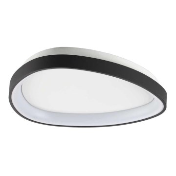 Ideal Lux - LED Stropna svjetiljka GEMINI LED/23W/230V pr. 42,5 cm crna