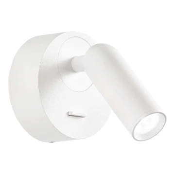Ideal Lux - LED Zidna reflektorska svjetiljka BEAN LED/3W/230V bijela