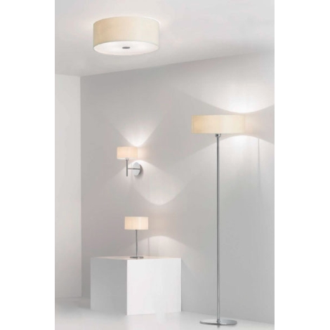Ideal Lux - Stropna svjetiljka WOODY 4xE27/60W/230V pr. 50 cm bijela