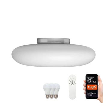 Immax NEO 07062L-LED RGBW Prigušiva stropna svjetiljka FUENTE 3xE27/8,5W/100-240V Tuya