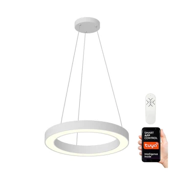 Immax NEO 07091L - LED Prigušivi luster na sajli PASTEL LED/52W/230V 60 cm bijeli Tuya