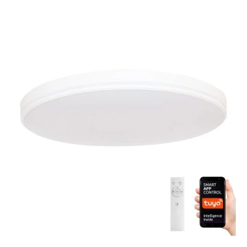 Immax NEO 07149-W51 - LED Prigušiva stropna svjetiljka NEO LITE AREAS LED/48W/230V Tuya Wi-Fi bijela + daljinski upravljač