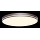 Immax NEO 07150-C40 - LED Prigušiva stropna svjetiljka NEO LITE AREAS LED/24W/230V Tuya Wi-Fi smeđa + daljinski upravljač