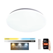 Immax NEO 07156-38 - LED Prigušiva stropna svjetiljka ANCORA LED/24W/230V 2700-6500K Wi-Fi + daljinski upravljač Tuya