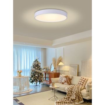 Immax NEO 07207L-LED Prigušiva stropna svjetiljka RONDATE 65W/230V 3000-6000K Tuya bijela + daljinski upravljač