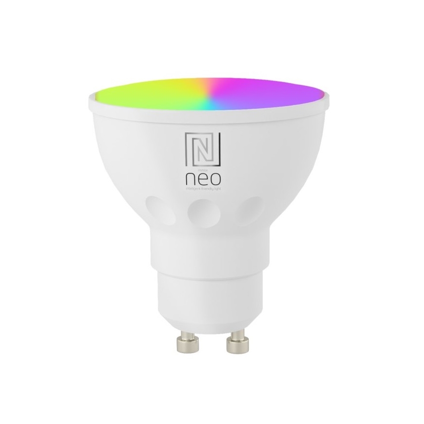 Immax NEO 07724CDO - SET 3x LED RGB+CCT Prigušiva žarulja GU10/6W/230V 2700-6500K Wi-Fi Tuya + daljinski upravljač