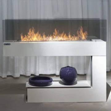 InFire - BIO kamin 110x85,5 cm 3kW bijela