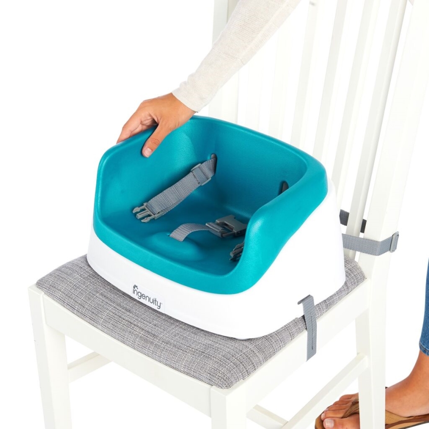 Ingenuity - Booster za stolicu 2u1 SMARTCLEAN TODDLER plava