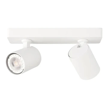 ITALUX - Reflektorska svjetiljka LUMSI 2xGU10/35W/230V bijela