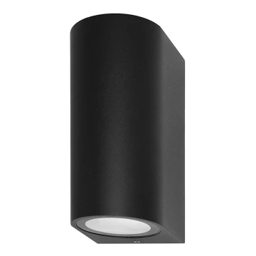 ITALUX - Vanjska zidna svjetiljka GENTA 2xGU10/40W/230V IP54 15 cm