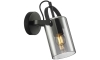 ITALUX - Zidna reflektorska svjetiljka NANESMA 1xE27/40W/230V crna