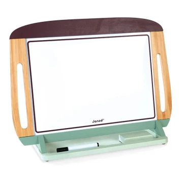 Janod - Magnetska ploča za stol zelena/smeđa