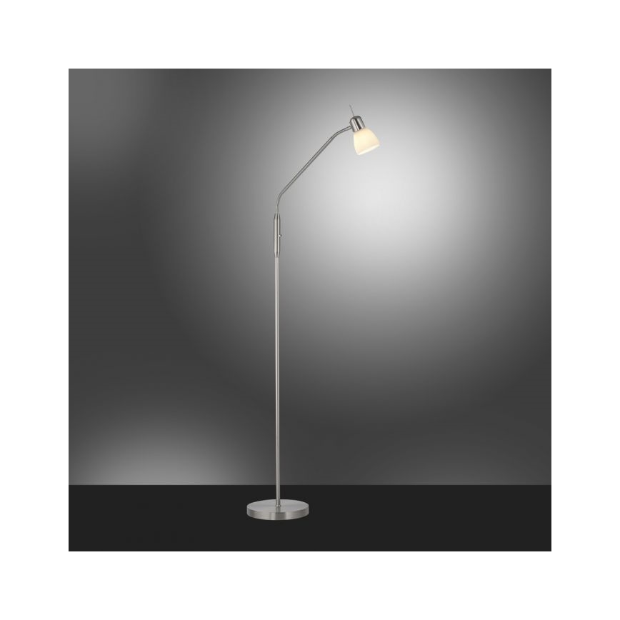 JUST LIGHT. 11956-55 - Podna lampa KARO 1xE14/40W/230V krom