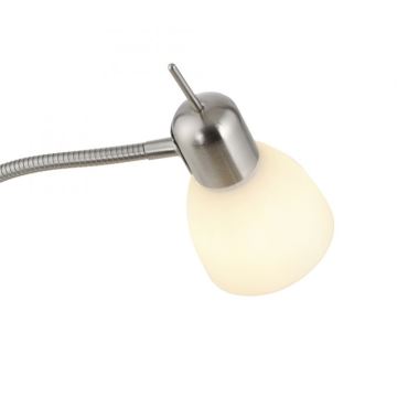 JUST LIGHT. 11956-55 - Podna lampa KARO 1xE14/40W/230V krom