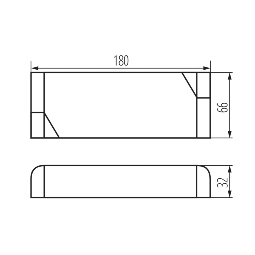 LED Elektronski transformator 100W/24V