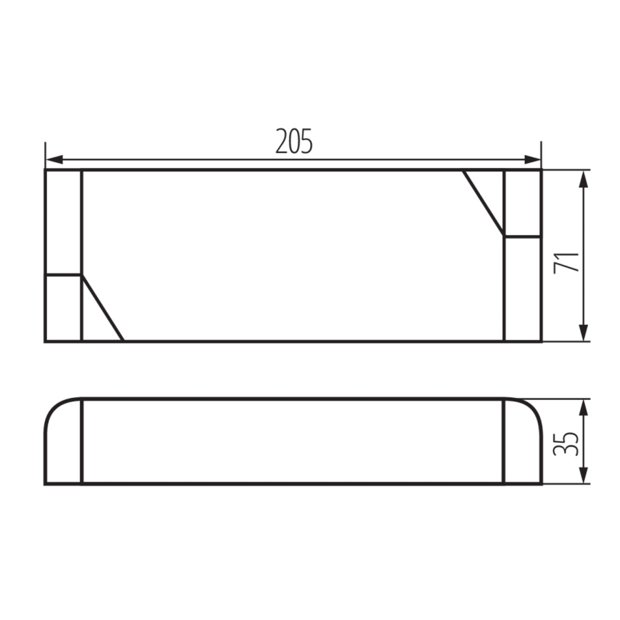 LED Elektronski transformator 150W/24V