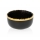 Keramička zdjela KATI 11,5 cm crna/zlatna
