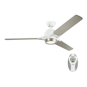 Kichler - LED Prigušivi stropni ventilator ZEUS LED/10W/230V + daljinski upravljač