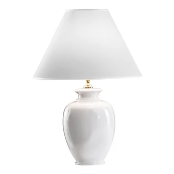 Kolarz 731.70W - Stolna lampa NONNA 1xE27/100W/230V bijela