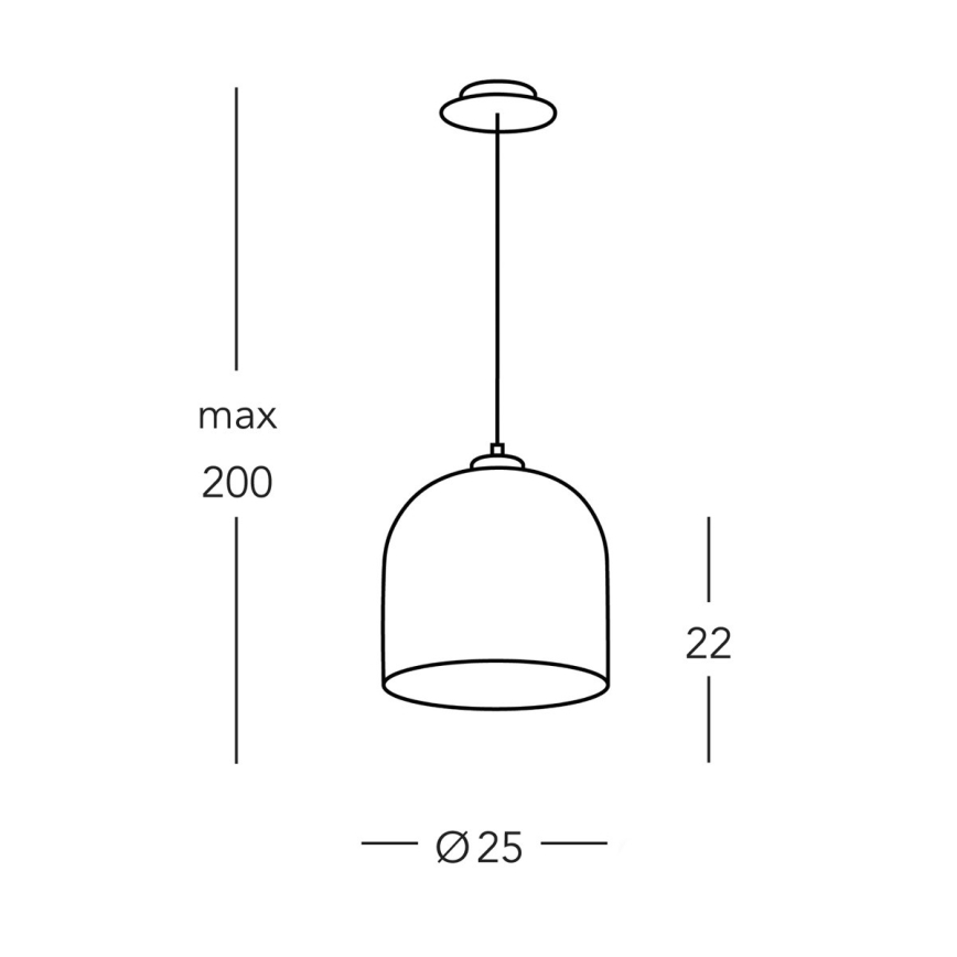 Kolarz A1352.31.Gr - Luster na sajli NONNA 1xE27/60W/230V hrast/bijela/siva