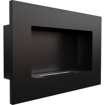 Kratki - Ugradbeni BIO kamin 40x60 cm 2kW crna