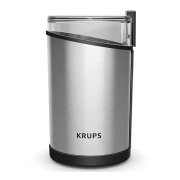 Krups - Električni mlinac za kavu 85g FAST-TOUCH 200W/230V krom