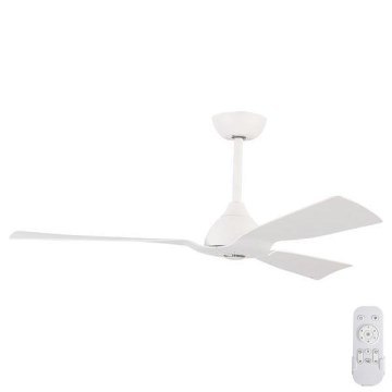 Kupaonski stropna ventilátor pr. 132 cm IP44 bijela + daljinski upravljač