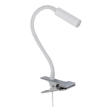 Lampa s kvačicom LAGOS 1xG9/6W/230V bijela