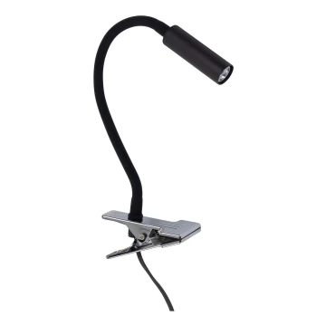 Lampa s kvačicom LAGOS 1xG9/6W/230V crna