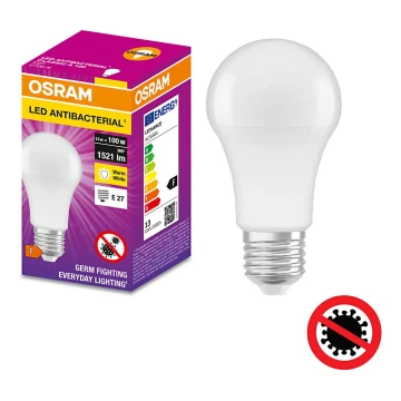 LED Antibakterijska žarulja A100 E27/13W/230V 2700K - Osram